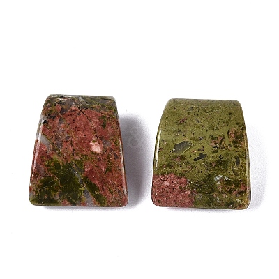 Natural Unakite Pendants G-G602-07I-1