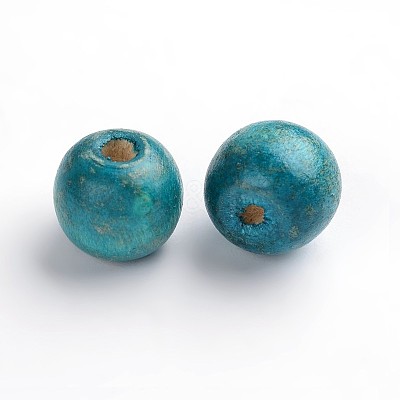 Natural Maple Wood Beads X-TB12mmY-9-1