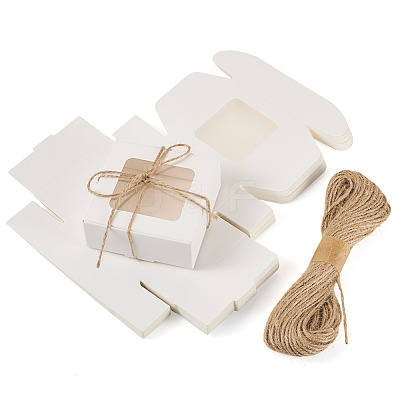 Foldable Paper Mailer Boxes with Window CON-TA0001-32B-1