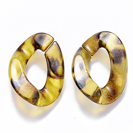 Transparent Acrylic Linking Rings OACR-S036-001B-A02-1
