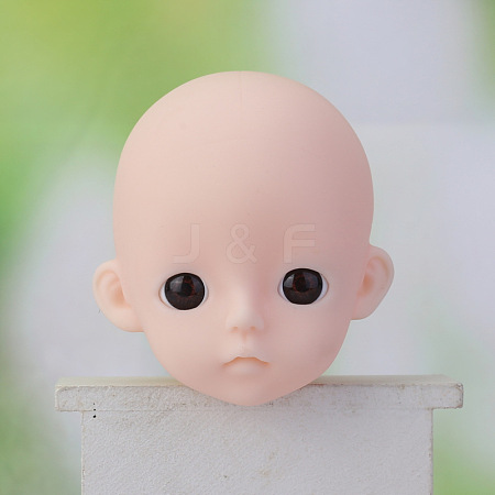 Plastic Doll Head Sculpt LS-DOLL-PW0001-251-1
