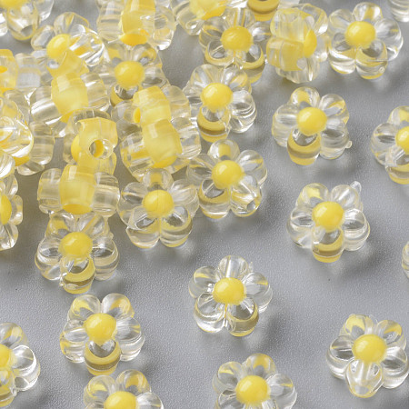 Transparent Acrylic Beads TACR-S152-06A-SS2105-1