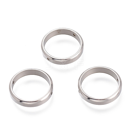 Non-Tarnish 201 Stainless Steel Bead Frames STAS-L262-05B-P-1