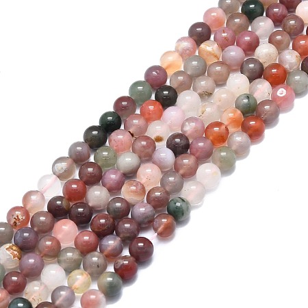 Natural Agate Beads Strands G-F715-108B-1