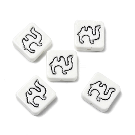 Handmade Porcelain Beads PORC-Z004-02B-1