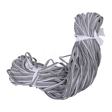 Reflective Cotton Ribbons SRIB-WH0011-283-1