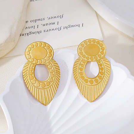 304 Stainless Steel Stud Earrings WGEDCDB-01-1