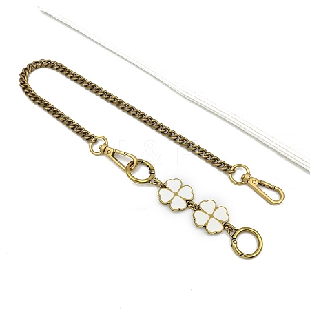 Metal Clover Handbag Chain Straps PW-WG93D70-04-1