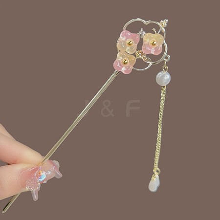 Alloy Hair Sticks PW-WG483EB-19-1