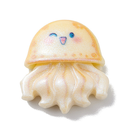 Ocean Theme Opaque Resin Sea Animal Cabochons LS-RESI-D071-01F-1