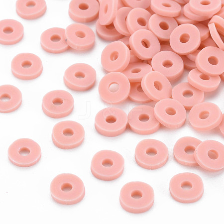 Handmade Polymer Clay Beads CLAY-R067-6.0mm-B18-1