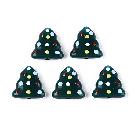 Opaque Acrylic Beads OACR-N152-13B-01-1