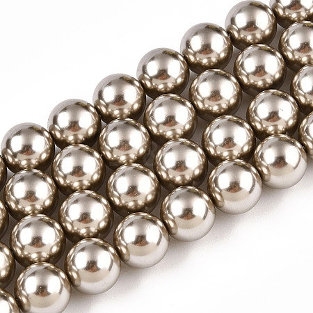 Glass Pearl Beads Strands HY-G002-01F-13-1