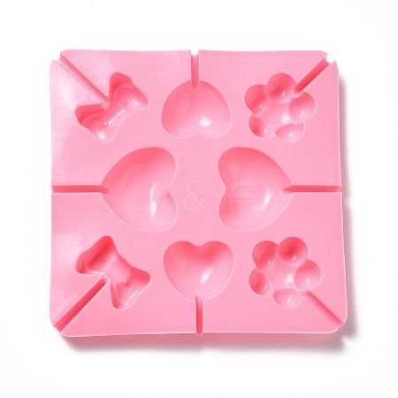 DIY Lollipop Making Food Grade Silicone Molds DIY-P065-06-1