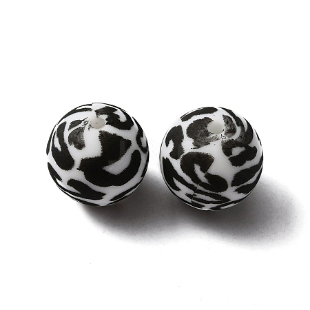 Silicone Beads SIL-WH0001-34F-1