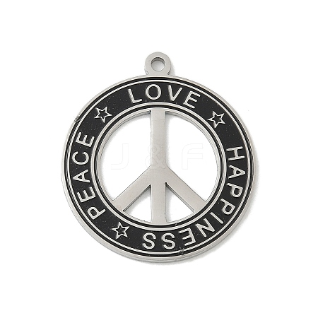 304 Stainless Steel Pendants LS-STAS-F326-07P-1
