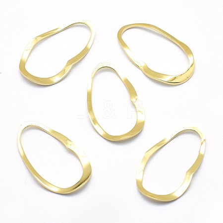 Brass Linking Rings KK-P155-60G-NR-1