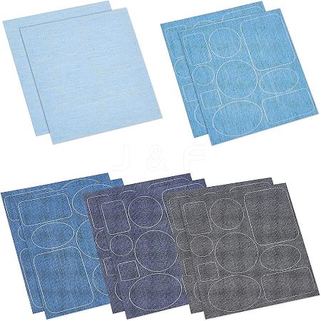 Denim Self-adhesive Patches DIY-NB0001-82-1