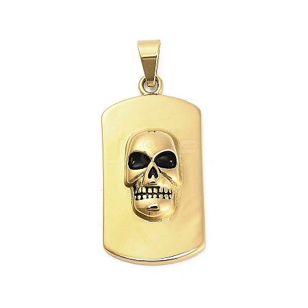 304 Stainless Steel Enamel Pendants STAS-Z126-01G-1