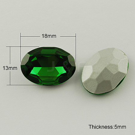 Glass Pointed Back Rhinestone RGLA-Q012-7-1