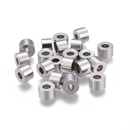 201 Stainless Steel Beads STAS-P236-12P-1