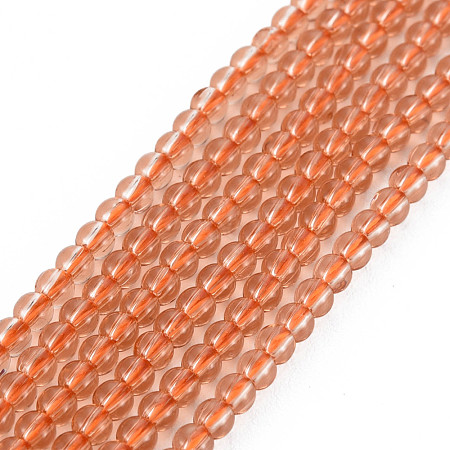 Glass Beads Strands GLAA-N041-008D-1