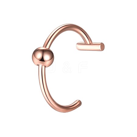 Stainless Steel Ball Fake Lip Rings WG9CB95-13-1