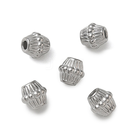 304 Stainless Steel Spacer Beads SA-CBA0FDA-02P-03-1