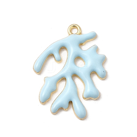 Alloy Enamel Pendants FIND-H055-05G-05-1