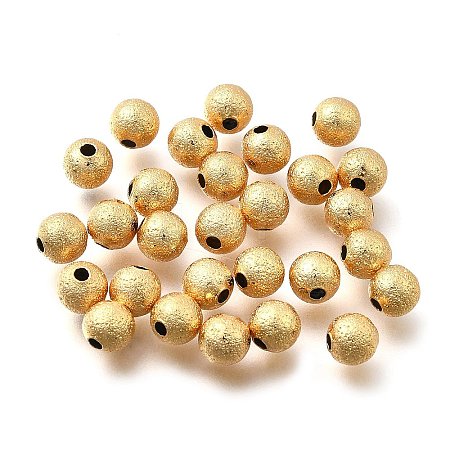 Brass Beads KK-B147-01C-G-1