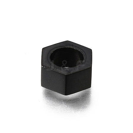 304 Stainless Steel Large Hole Beads STAS-H263-09EB-1
