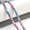 Baking Paint Synthetic Turquoise Beads Strands G-H060-02A-03-2