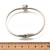 304 Stainless Steel Hinged Enamel Bangles for Women BJEW-F474-45P-5