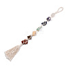 Natural Irregular Raw 7 Chakra Stones Curtain Tiebacks MAKN-YWC0001-02-1