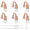 Glass Pendant Decorations HJEW-PH0001-07-WH-1