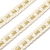 Polyester with Cotton Braided Lace Ribbon OCOR-Z007-05B-1