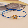 Bohemian Style Glass Seed Beaded Link Bracelets PL8601-2-1