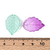 Two Tone Transparent Glass Pendants GLAA-N060-02-4