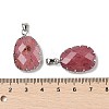 Natural Rhodonite Pendants G-H086-01P-07-3