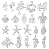 6 Sets Alloy Pendants Kits FIND-PH0059-58-1