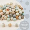  Natural Flower Amazonite Beads Strands G-NB0003-82-4