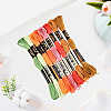 8 Skeins 8 Colors Polyester Sewing Thread OCOR-WH20074-09F-3