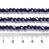 Electroplate Opaque Glass Beads Strands LS-EGLA-A035-P4mm-A09-4