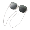 304 Stainless Steel Curb Chain for Eyeglasses AJEW-EH00411-02-2
