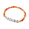 Glass Stretch Bracelets BJEW-JB11075-02-3