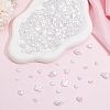12 Sets 12 Styles ABS Plastic Imitation Pearl Beads FIND-AR0005-25-5