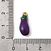 304 Stainless Steel Enamel Pendants STAS-I335-01G-02-3