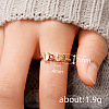 Oval & Horse Eye & Rectangle Brass with Colorful Cubic Zirconia Finger Rings FS-WGD0B16-04-4