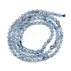 Natural Devil Blue Aquamarine Beads Strands GG-CBAF158-D01-06-5