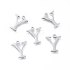 Tarnish Resistant 304 Stainless Steel Charms STAS-K215-14P-1